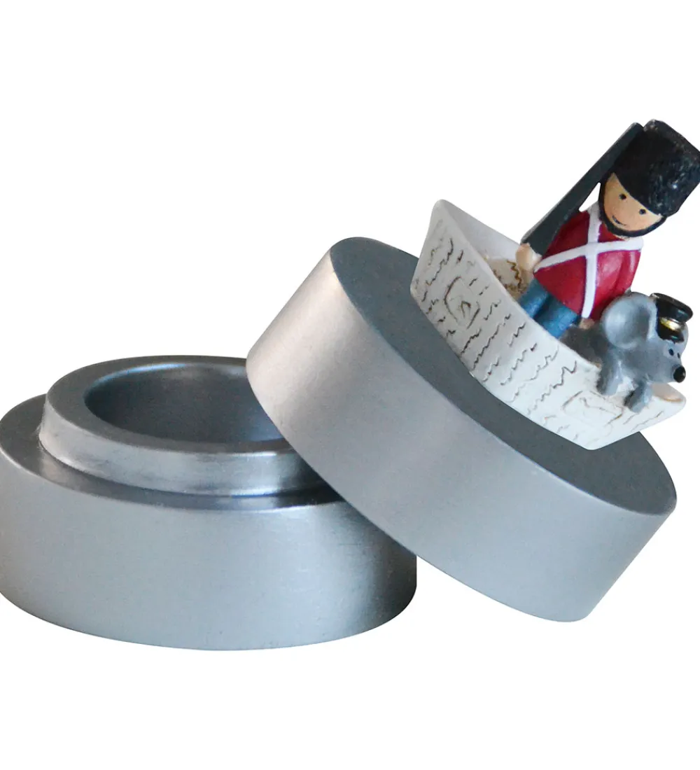 Kids by Friis Bokse Og Kasser|Tandæske - 4,5x4,5x5,5 cm - Den Standhaftige Tinso