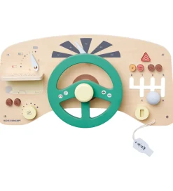 Kids Concept Trælegetøj|Aktivitetstavle - Træ - Bil