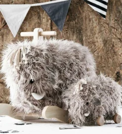 Kids Concept Gyngeheste|Gyngehest - Mammut - Grå