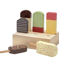 Kids Concept Legekøkken Og Legemøbel|Legemad - 7 stk - Bistro - Ispinde