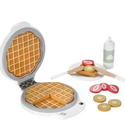 Kids Concept Legekøkken Og Legemøbel>Legemad - Bistro - Vaffeljern m. Tilbehør