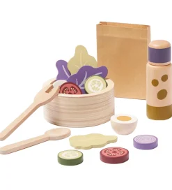 Kids Concept Legemad>Legemad - Salat sæt - Træ