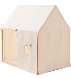 Kids Concept Legetelte|Legetelte>Legetelt - Hus - 110x84 cm - Naturhvid