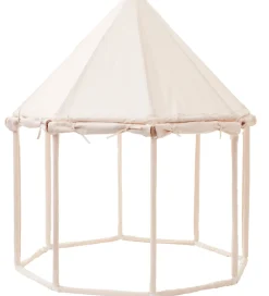 Kids Concept Legetelte|Legetelte|Legetelt - Pavillon - 122x142 cm - Naturhvid