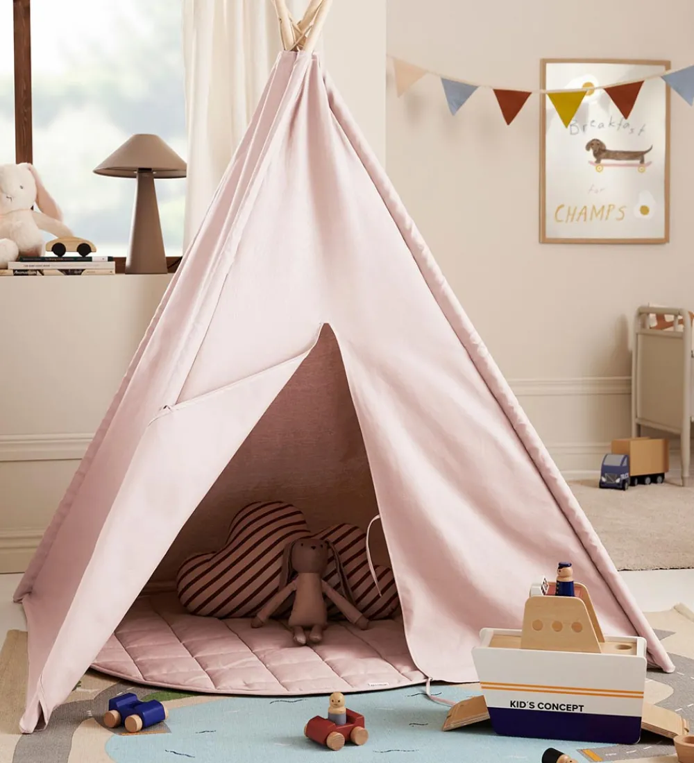 Kids Concept Legetelte|Legetelte|Legetelt - Tipi - Rosa