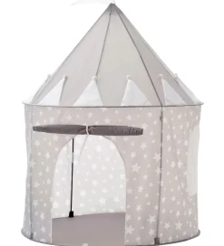 Kids Concept Legetelte|Legetelte>Legetelt - 100x130 cm - Grå m. Stjerner