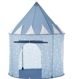 Kids Concept Legetelte|Legetelte|Legetelt - 100x130 cm - Blå m. Stjerner