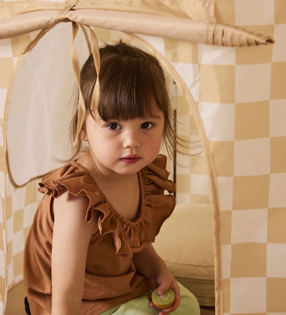 Kids Concept Legetelte|Legetelte>Legetelt - 100x130 cm - Gul Tern