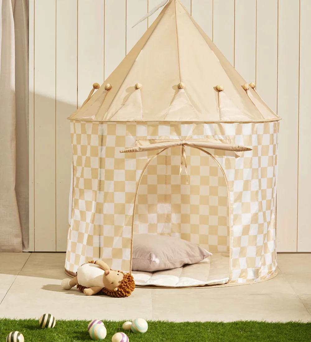 Kids Concept Legetelte|Legetelte>Legetelt - 100x130 cm - Gul Tern