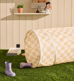 Kids Concept Motorisk Legetøj|Legetunnel - 180 cm - Gul Tern