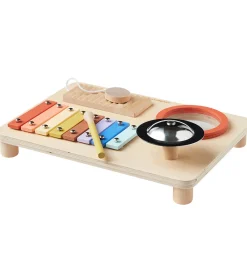 Kids Concept Musikinstrumenter|Musik-bord - Træ - 4 Instrumenter