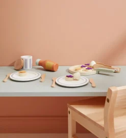 Kids Concept Legemad></noscript>Pandekagesæt - Træ