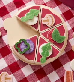 Kids Concept Legemad|Pizza Kit - Træ - Kid's HUB