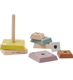 Kids Concept Stablelegetøj|Stabletårn - Plocktorn Pyramid - Neo - Multi