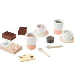 Kids Concept Legemad|Trælegetøj - Kaffe-shop