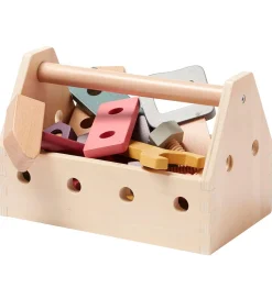Kids Concept Legeværktøj|Trælegetøj - Værktøjskasse - Træ