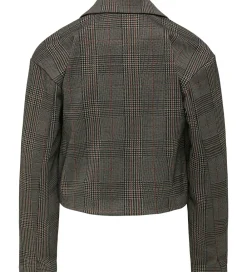 Børn Kids Only Konfirmationstøj|Jakkesæt Og Blazers>Blazer - KogFine - Seal Brown/Libra Checks