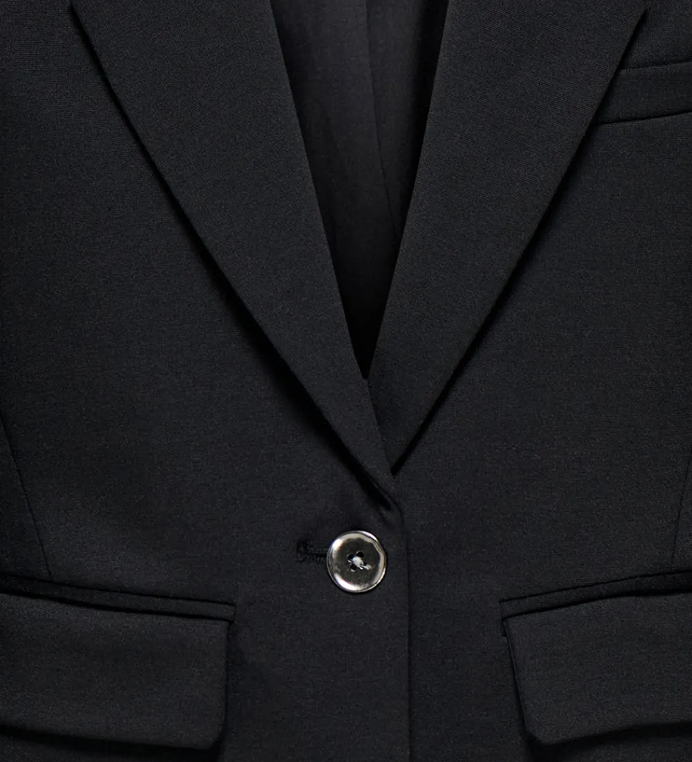 Børn Kids Only Konfirmationstøj|Jakkesæt Og Blazers|Blazer - KogPeach - Black