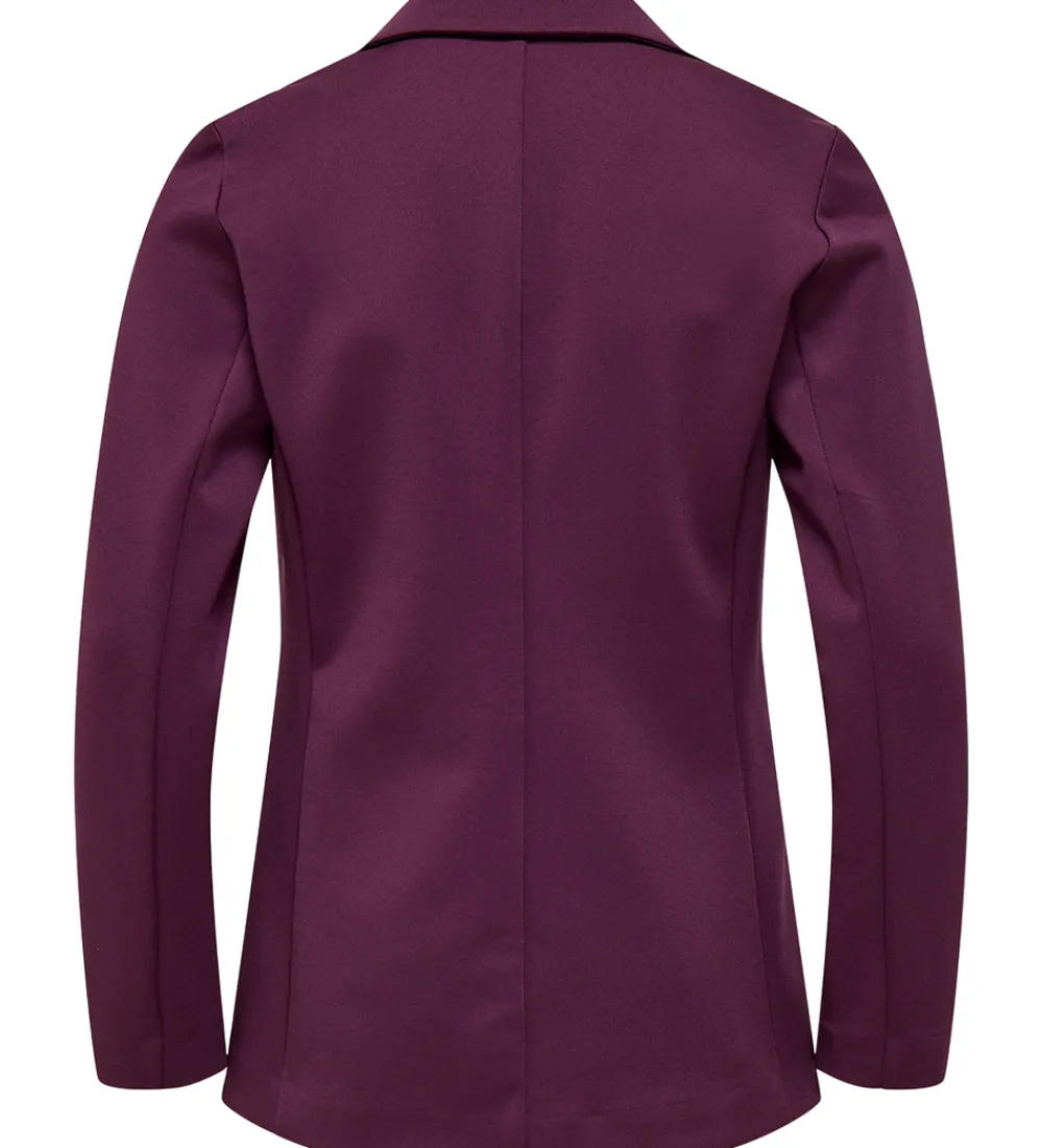 Børn Kids Only Konfirmationstøj|Jakkesæt Og Blazers>Blazer - KogVarm - Mauve Wine