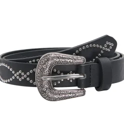 Børn Kids Only Bælter>Bælte - KogLine-Nea - Sort/Silver Studs