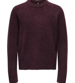 Børn Kids Only Bluser|Bluse - Strik - KogCamilla - Winetasting/Melange