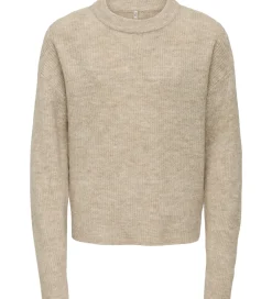 Børn Kids Only Bluser|Bluse - Strik - KogCamilla - Stone/ Melange