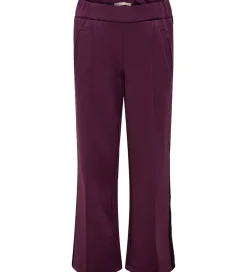 Kids Only Træningsbukser|Træning Og Gymnastik|Bukser - KogWarm - Mauve Wine/Panel White/Blac