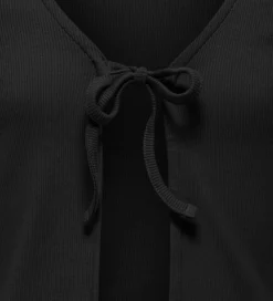 Børn Kids Only Cardigans>Cardigan - Rib - KogNessa - Black