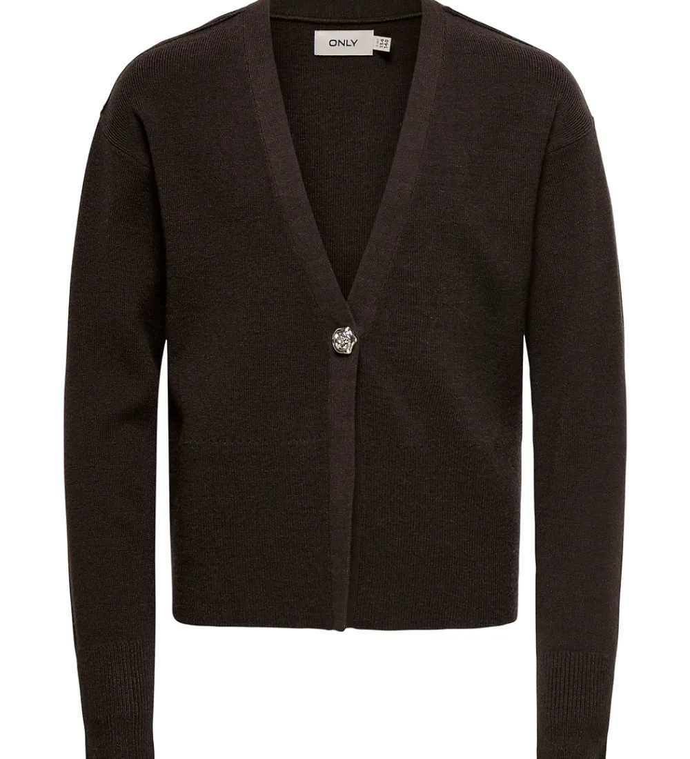 Børn Kids Only Cardigans|Cardigan - Strik - Viskoseblanding - KogKatia - Black