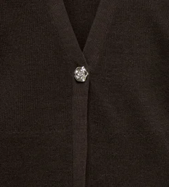 Børn Kids Only Cardigans|Cardigan - Strik - Viskoseblanding - KogKatia - Black