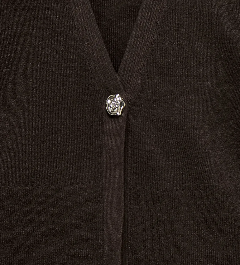 Børn Kids Only Cardigans|Cardigan - Strik - Viskoseblanding - KogKatia - Black