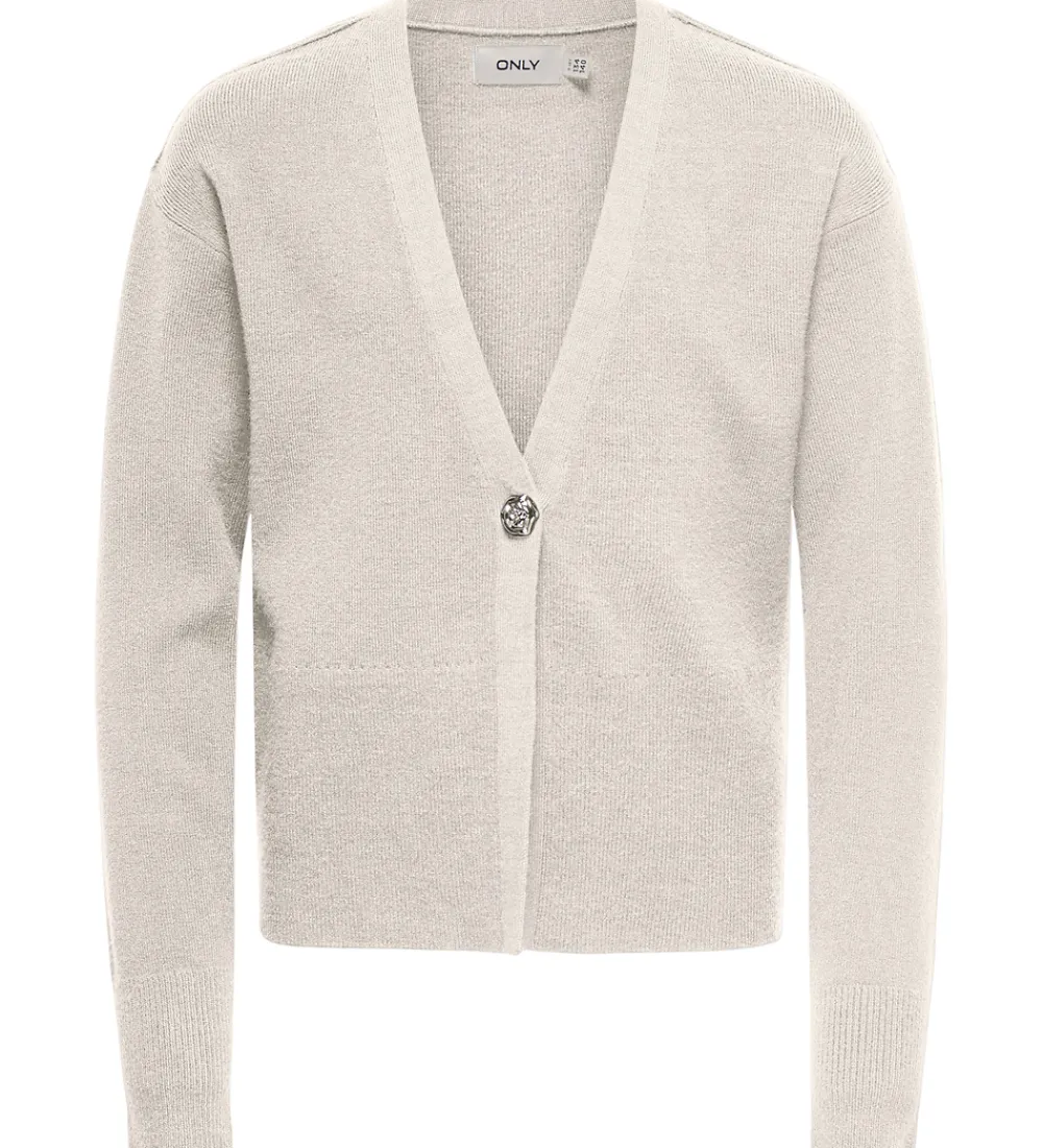 Børn Kids Only Cardigans|Cardigan - Strik - Viskoseblanding - KogKatia - Birch/