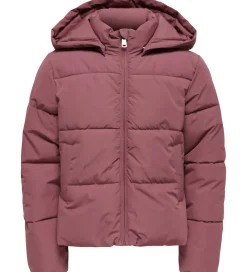 Børn Kids Only Basis>Dynejakke - KogJuta - Rose Brown