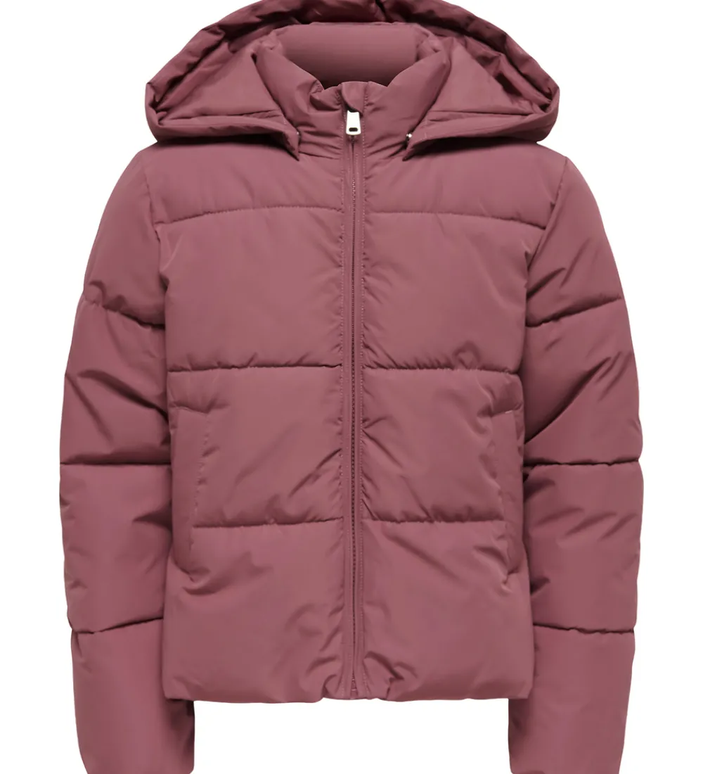 Børn Kids Only Basis>Dynejakke - KogJuta - Rose Brown