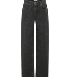 Børn Kids Only Bukser Og Jeans|Jeans - KogLumi - Washed Black/ Heart Embroide