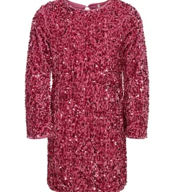 Børn Kids Only Kjoler>Kjole - KogConfidence - Rose Wine m. Palietter