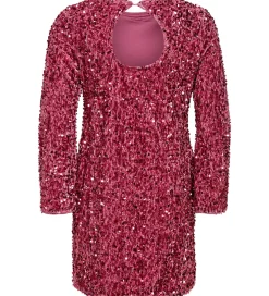 Børn Kids Only Kjoler>Kjole - KogConfidence - Rose Wine m. Palietter