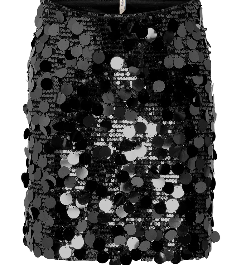 Børn Kids Only Nederdele|Nederdel - KogJadel - Black/Black Sequins