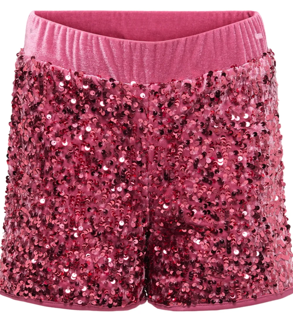 Børn Kids Only Shorts Og Knickers|Shorts - KogConfidence - Rose Wine m. Palietter