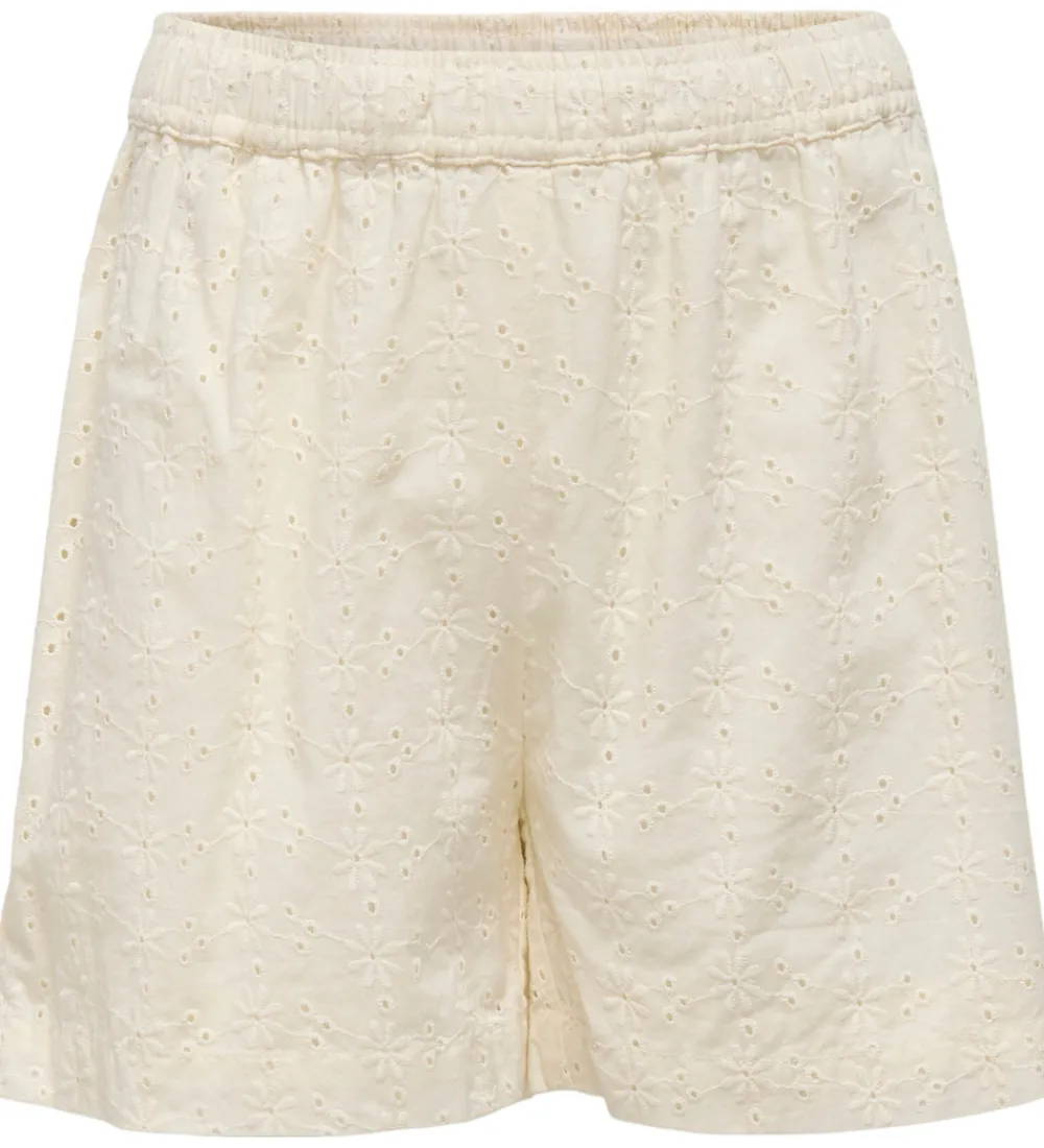 Børn Kids Only Shorts Og Knickers>Shorts - KogMargot - Tofu/EMB- DTM