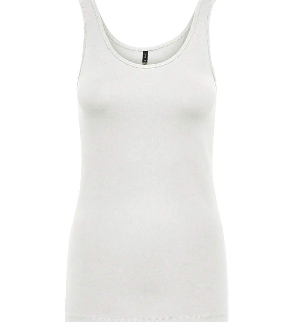 Børn Kids Only T-Shirts|Basis>Tanktop - Noos - KogLive - Cloud Dancer