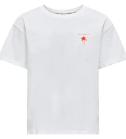 Børn Kids Only T-Shirts|T-Shirt - KogVivienne - Cloud Dancer/Adventures