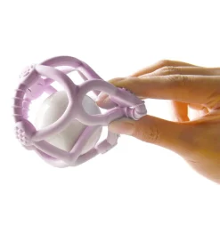 KidsMe Bideringe|Bidebold - Silicone Bold - Lilla