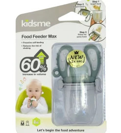 KidsMe Spisetid>Food Feeder Max - Medium - Gray