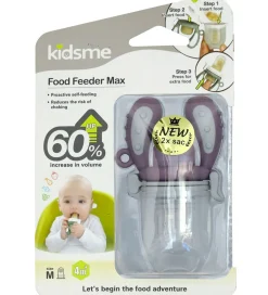 KidsMe Spisetid>Food Feeder Max - Medium - Plum