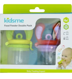 KidsMe Spisetid|Food Feedere - 2-pak - M/L - Laveder/Lime