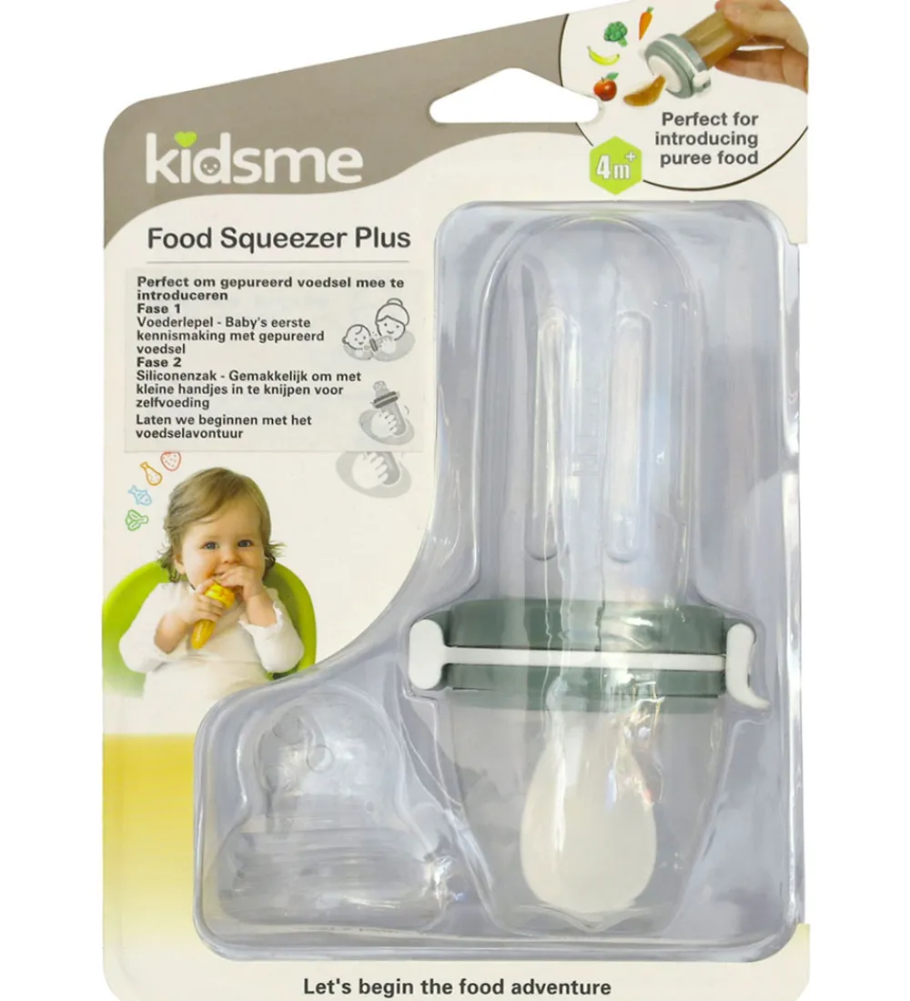 KidsMe Spisetid>Food Squeezer Plus - Olive