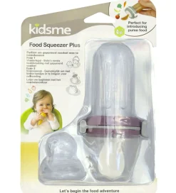 KidsMe Spisetid|Food Squeezer Plus - Plum
