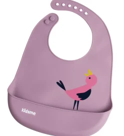 KidsMe Hagesmække>Hagesmæk - Easy Clean Bib - Plum
