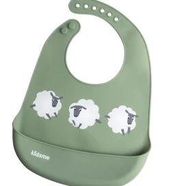 KidsMe Hagesmække>Hagesmæk - Easy Clean Bib - Grøn